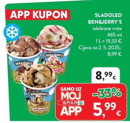 Sladoled Ben&Jerry’s