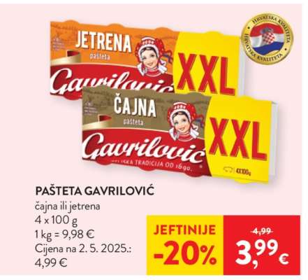 Pašteta Gavrilović