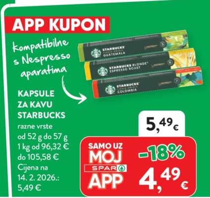 Kapsule za kavu Starbucks
