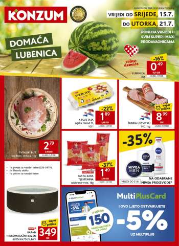 Konzum katalog - 15.07.2026. - 21.07.2026.