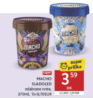MACHO SLADOLED
