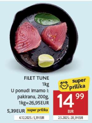 Filet tune,