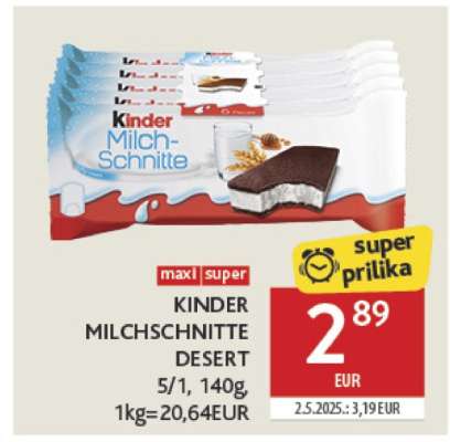 KINDER MILCHSCHNITTE DESERT