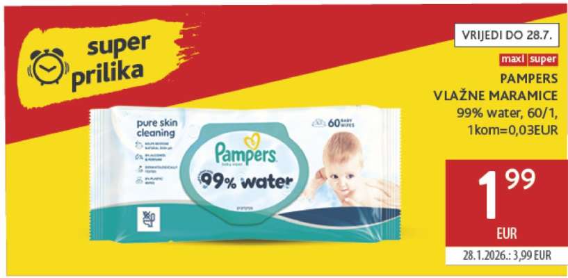 PAMPERS VLAŽNE MARAMICE