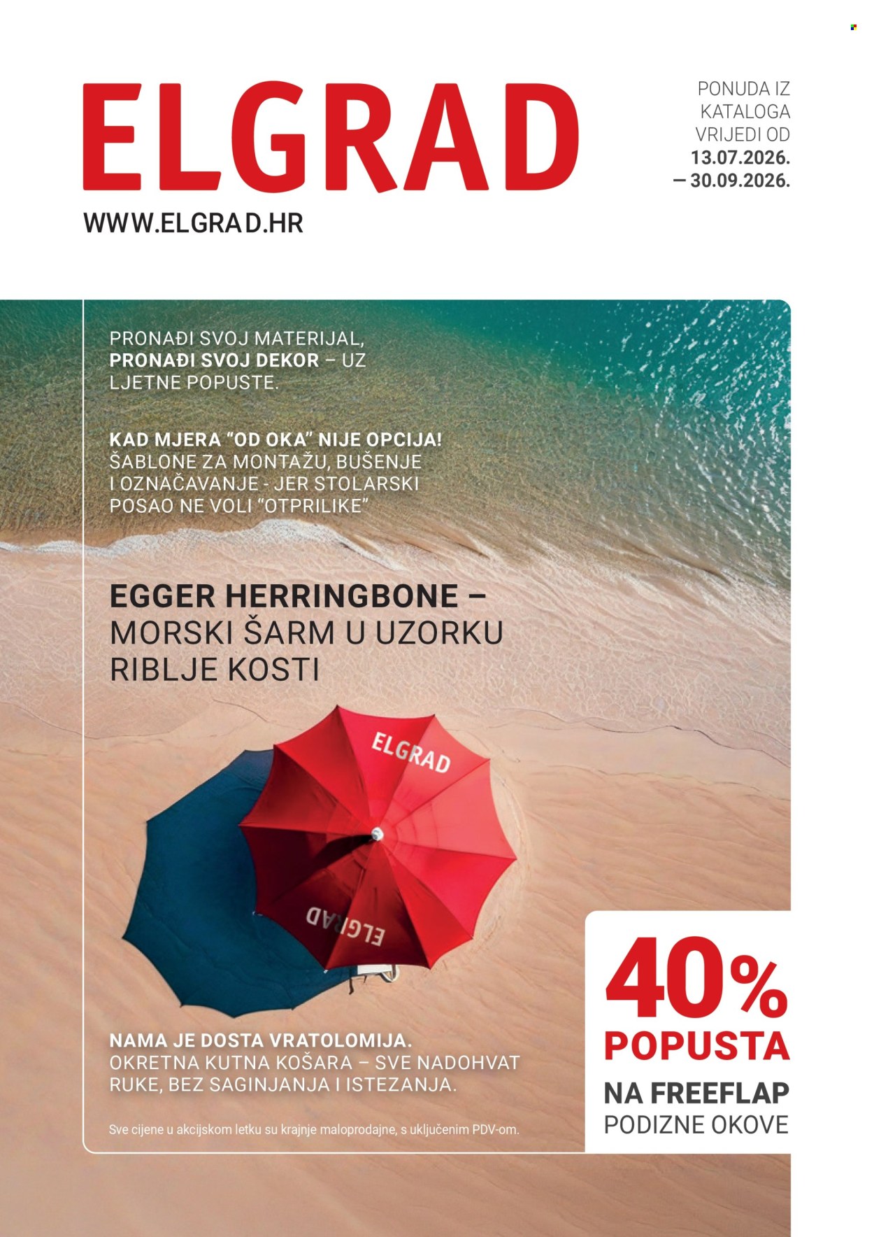 Leták Elgrad - 13.7.2026 - 30.9.2026. Strana 1