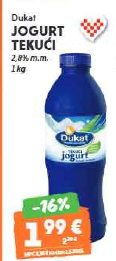 Dukat Jogurt Tekutý