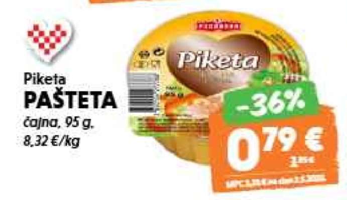 PIKETA PAŠTETA
