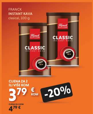FRANCK INSTANT KAVA