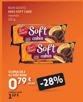 BON GUSTO KEKS SOFT CAKE