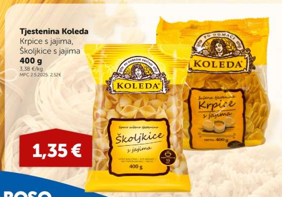 Tjestenina Koleda
