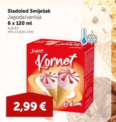 Sladoled smiješak
