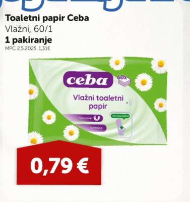 Toaletni papir Ceba