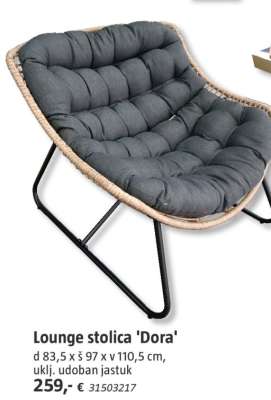 Lounge stolica 'Dora'