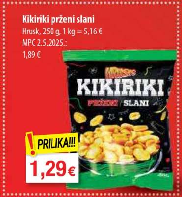 Kikiriki prženi slani