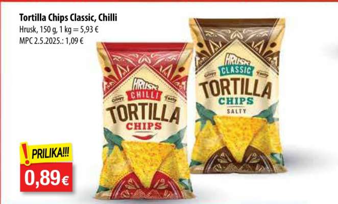 Tortilla Chips Classic, Chilli