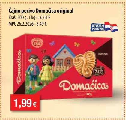 Čajno pecivo Domaćica Original