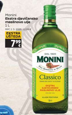 MONINI Ekstra djevičansko maslinovo ulje