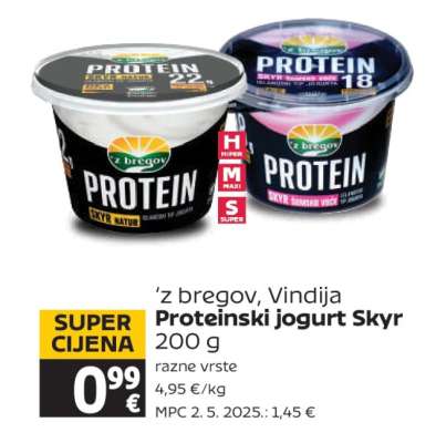 Proteinski jogurt skyr