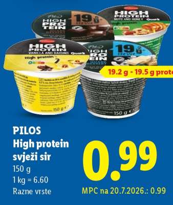 PILOS High protein svježi sir