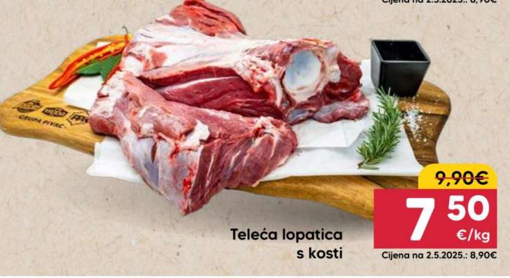 TELEĆA LOPATICA S KOSTI