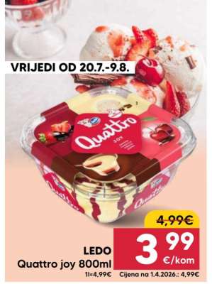 LEDO Quattro joy 800ml