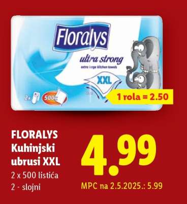 Floralys Kuhinjski ubrusi XXL