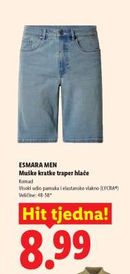 Muške kratke traper hlače