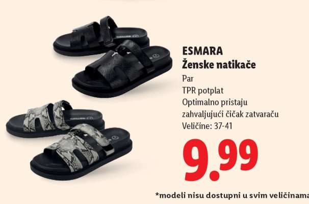 ESMARA Ženske natikače