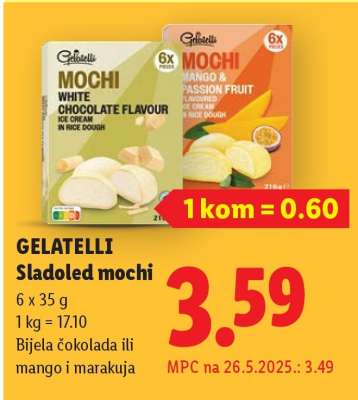 Gelatelli Sladoled Mochi