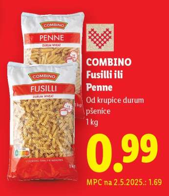 COMBINO Fusilli ili Penne