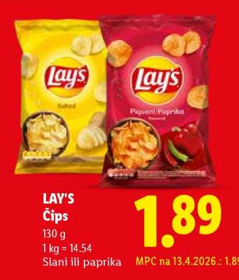 LAY’S ČIPS