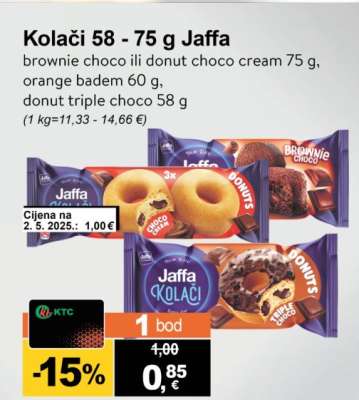 Kolači 58 - 75 g Jaffa