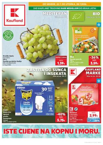 Kaufland katalog - 22.07.2026. - 28.07.2026.