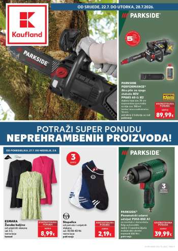 Kaufland katalog - 22.07.2026. - 28.07.2026.