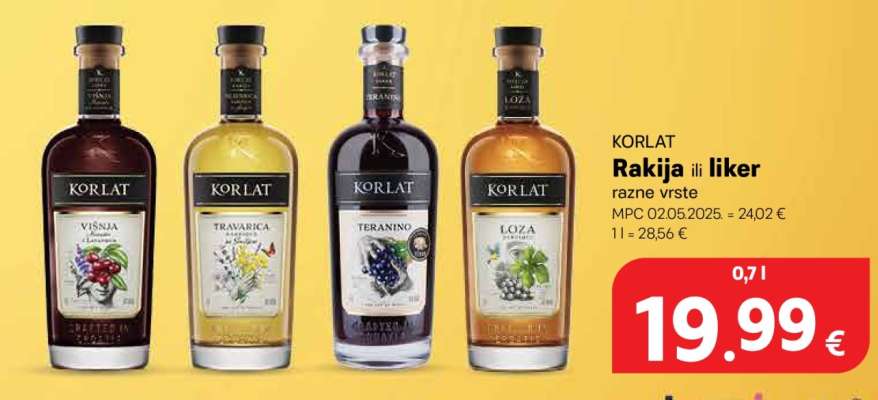 KORLAT Rakija ili liker