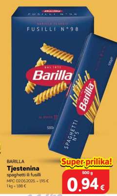 BARILLA Tjestenina