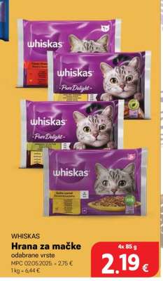WHISKAS Hrana za mačke