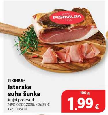 Istarska suha šunka