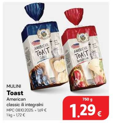 MULINI Toast