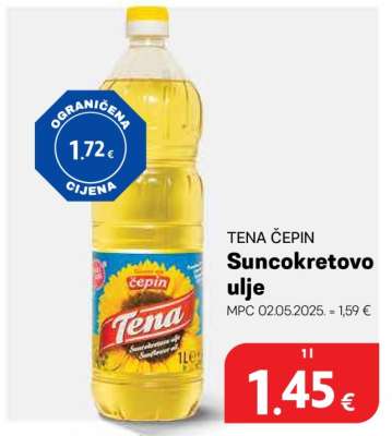 TENA ČEPIN Suncokretovo ulje