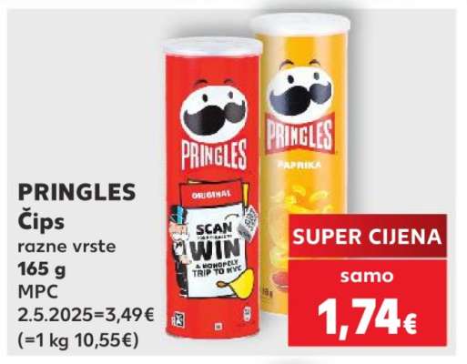 PRINGLES Čips