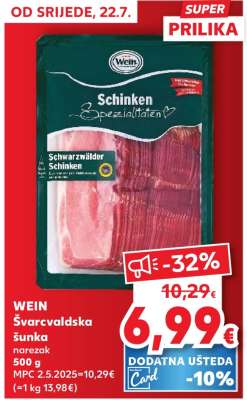 WEIN Švarcvaldska šunka