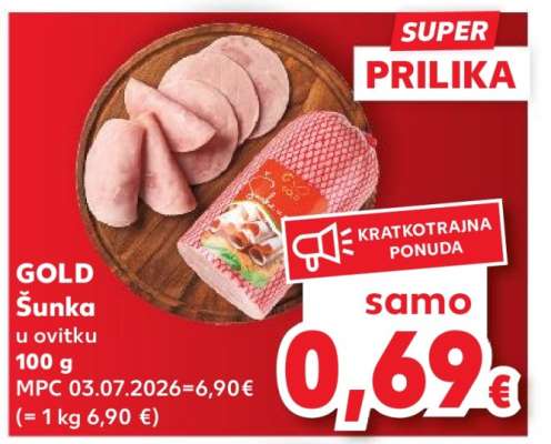 GOLD Šunka u ovitku
