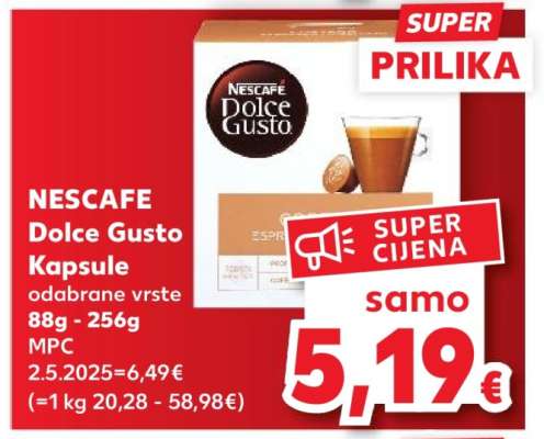 NESCAFE DOLCE GUSTO Kapsule