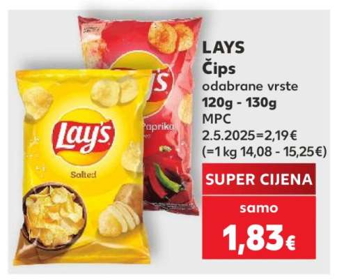 LAYS Čips