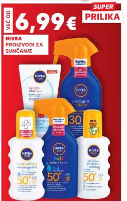 NIVEA PROIZVODI ZA SUNČANJE