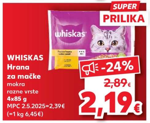 WHISKAS Hrana za mačke