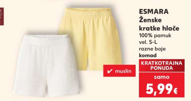 Esmara Zenske kratke hlače