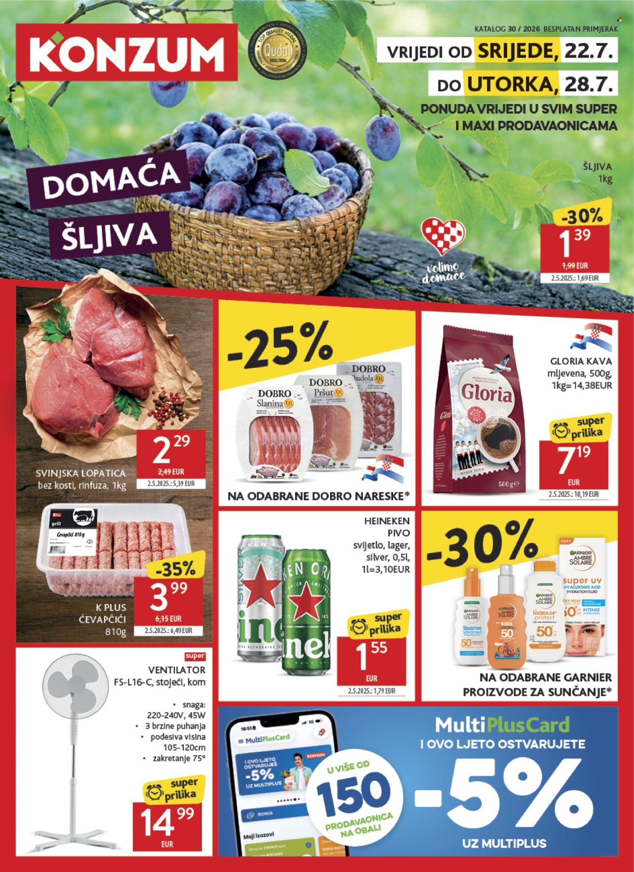 Konzum katalog - 22.07.2026. - 28.07.2026. Stranica 1