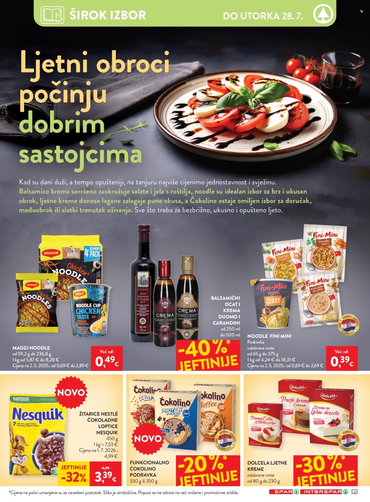 INTERSPAR katalog - 22.07.2026. - 28.07.2026. Stranica 5